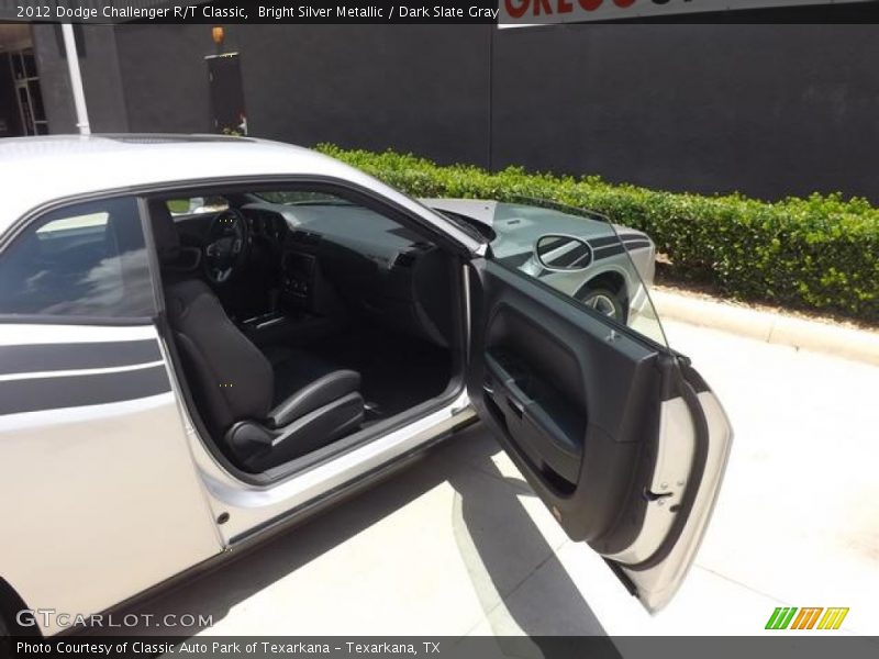 Bright Silver Metallic / Dark Slate Gray 2012 Dodge Challenger R/T Classic