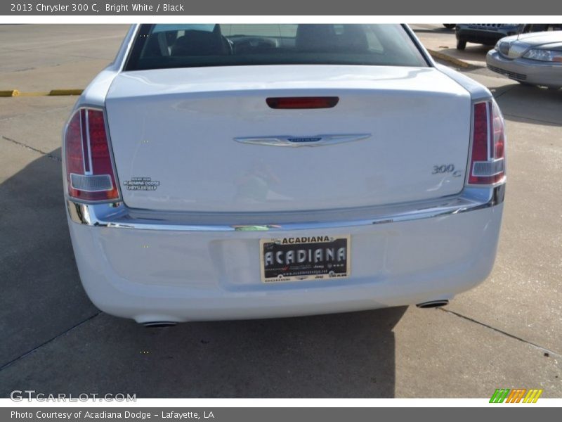 Bright White / Black 2013 Chrysler 300 C