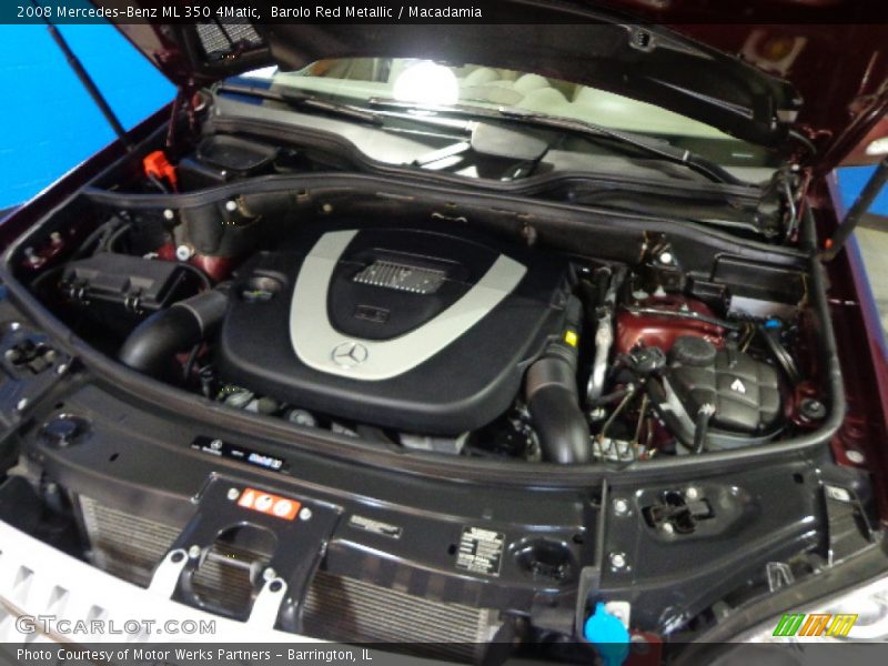 Barolo Red Metallic / Macadamia 2008 Mercedes-Benz ML 350 4Matic