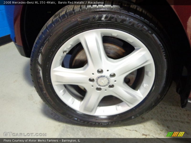 Barolo Red Metallic / Macadamia 2008 Mercedes-Benz ML 350 4Matic