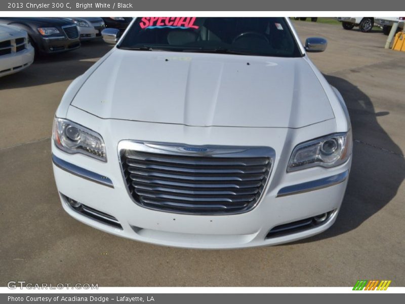 Bright White / Black 2013 Chrysler 300 C