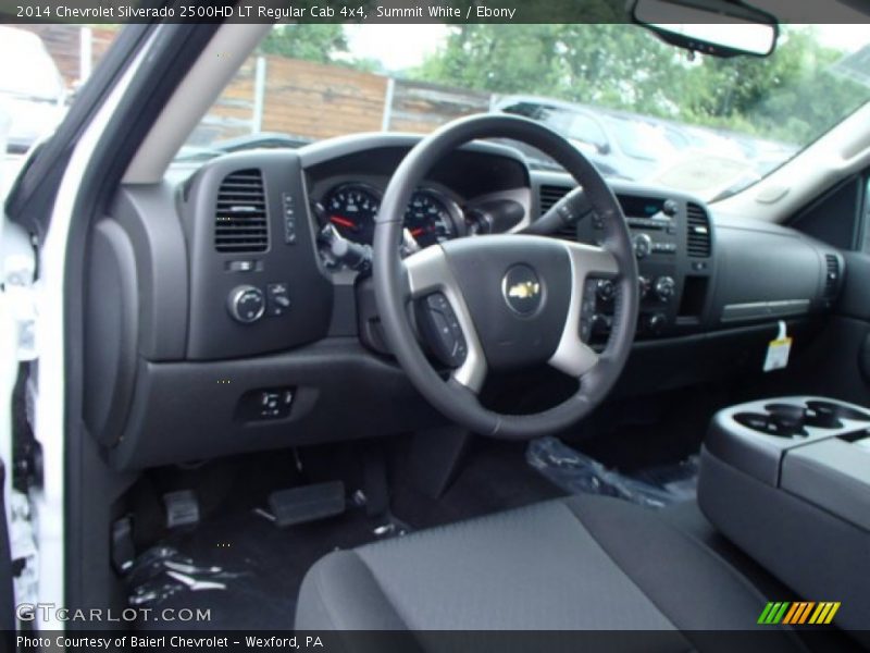 Summit White / Ebony 2014 Chevrolet Silverado 2500HD LT Regular Cab 4x4