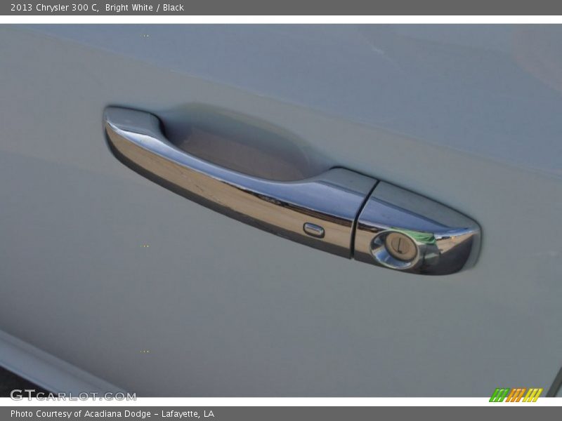 Bright White / Black 2013 Chrysler 300 C