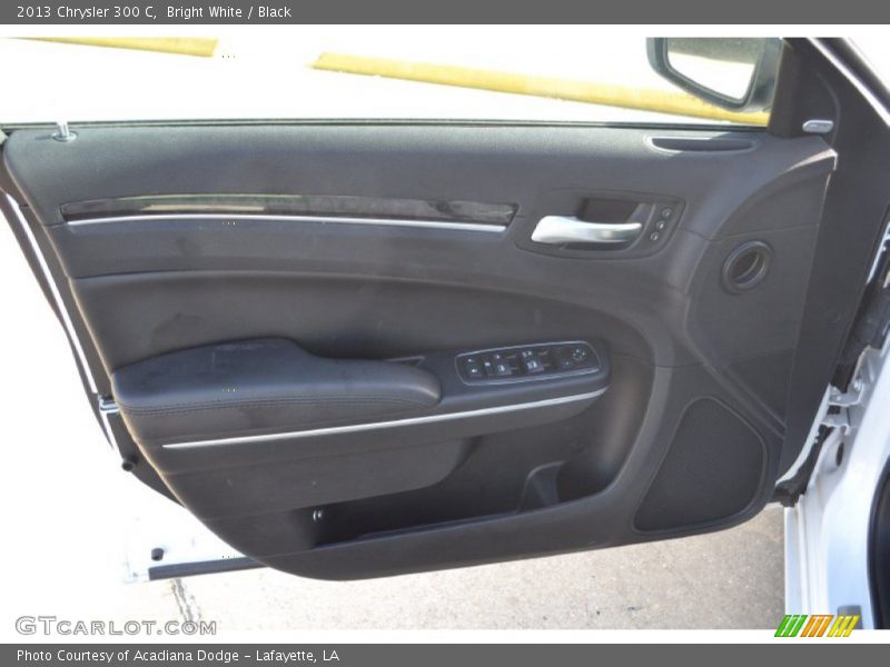 Bright White / Black 2013 Chrysler 300 C
