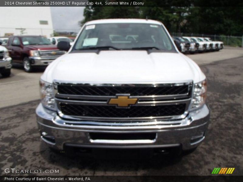 Summit White / Ebony 2014 Chevrolet Silverado 2500HD LT Regular Cab 4x4