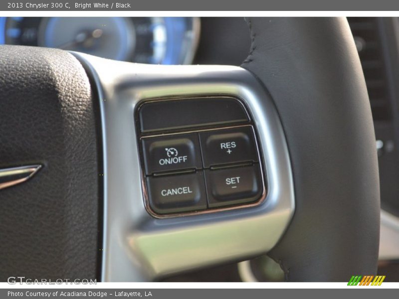 Bright White / Black 2013 Chrysler 300 C