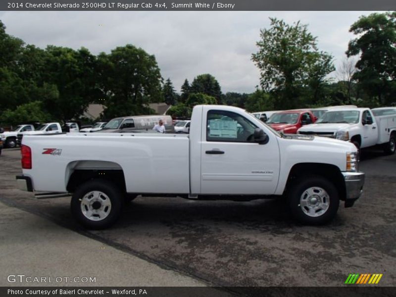 Summit White / Ebony 2014 Chevrolet Silverado 2500HD LT Regular Cab 4x4