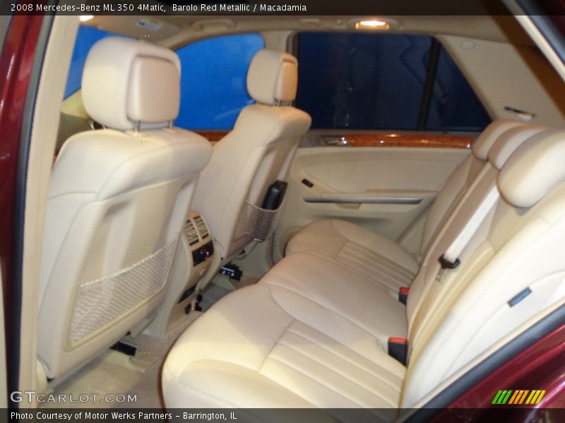 Barolo Red Metallic / Macadamia 2008 Mercedes-Benz ML 350 4Matic