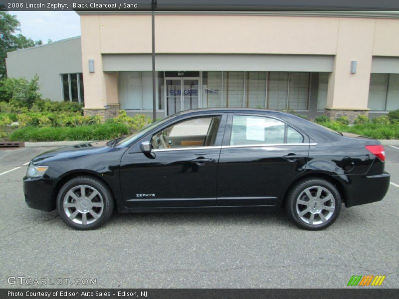 Black Clearcoat / Sand 2006 Lincoln Zephyr