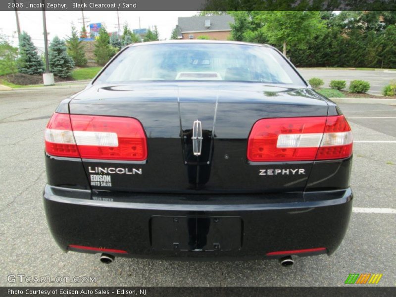 Black Clearcoat / Sand 2006 Lincoln Zephyr