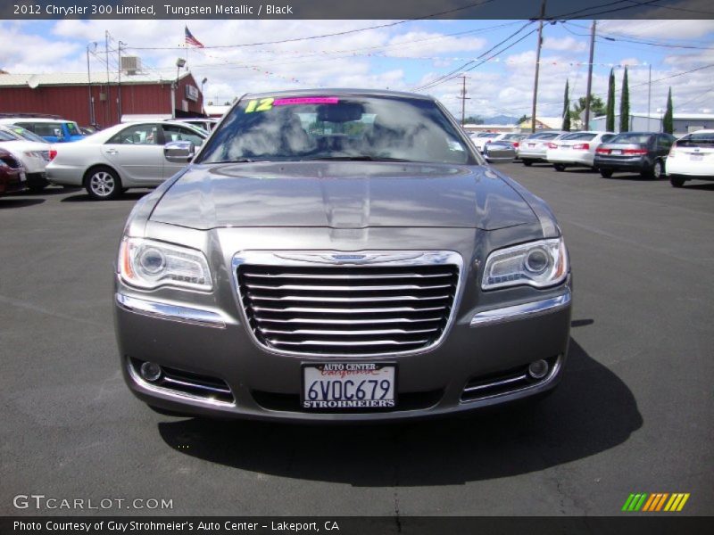 Tungsten Metallic / Black 2012 Chrysler 300 Limited
