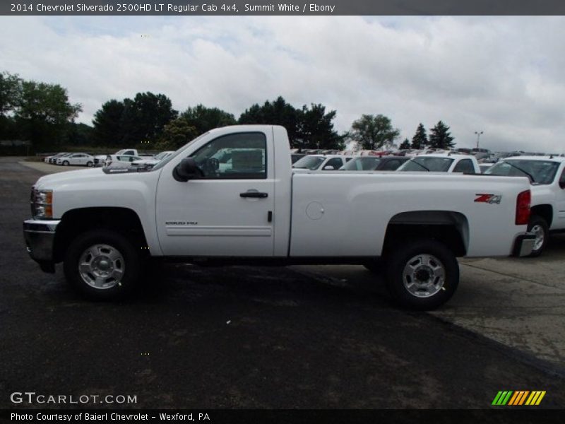 Summit White / Ebony 2014 Chevrolet Silverado 2500HD LT Regular Cab 4x4