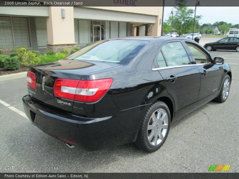 Black Clearcoat / Sand 2006 Lincoln Zephyr