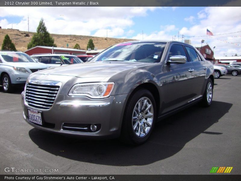 Tungsten Metallic / Black 2012 Chrysler 300 Limited
