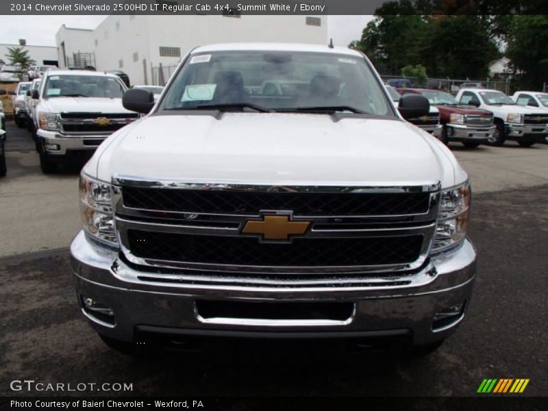Summit White / Ebony 2014 Chevrolet Silverado 2500HD LT Regular Cab 4x4