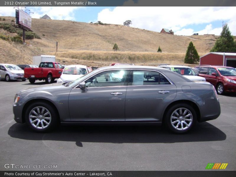 Tungsten Metallic / Black 2012 Chrysler 300 Limited
