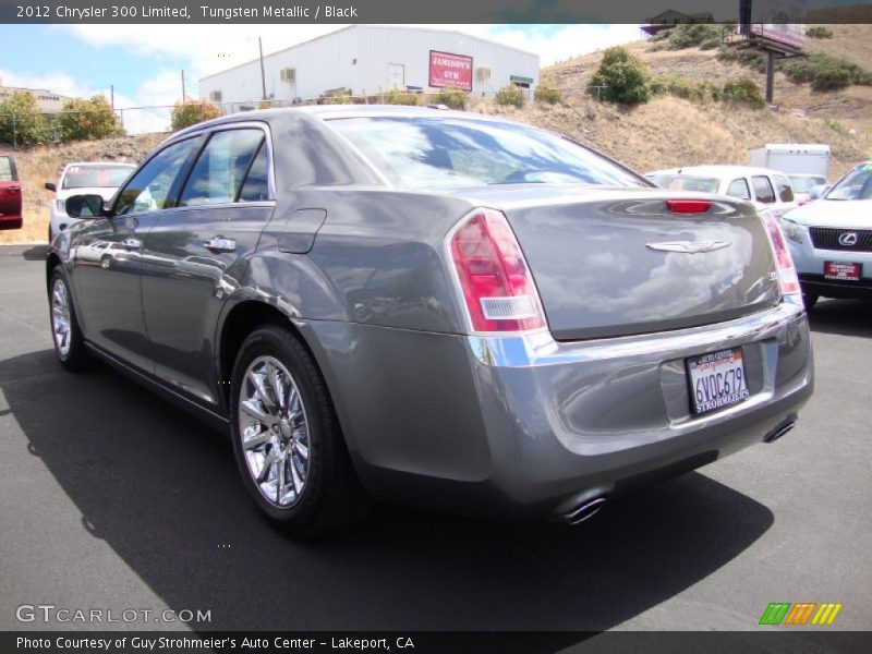 Tungsten Metallic / Black 2012 Chrysler 300 Limited