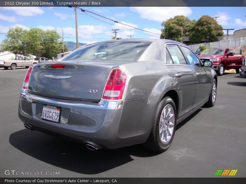 Tungsten Metallic / Black 2012 Chrysler 300 Limited