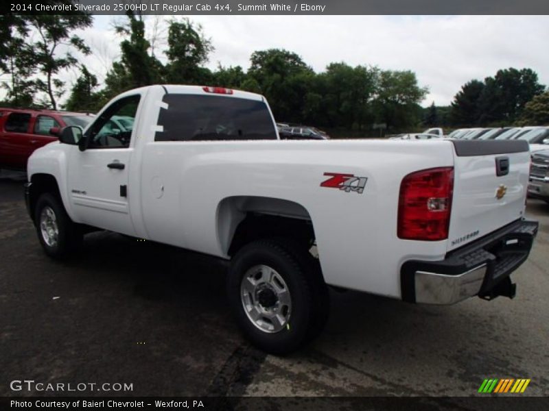Summit White / Ebony 2014 Chevrolet Silverado 2500HD LT Regular Cab 4x4