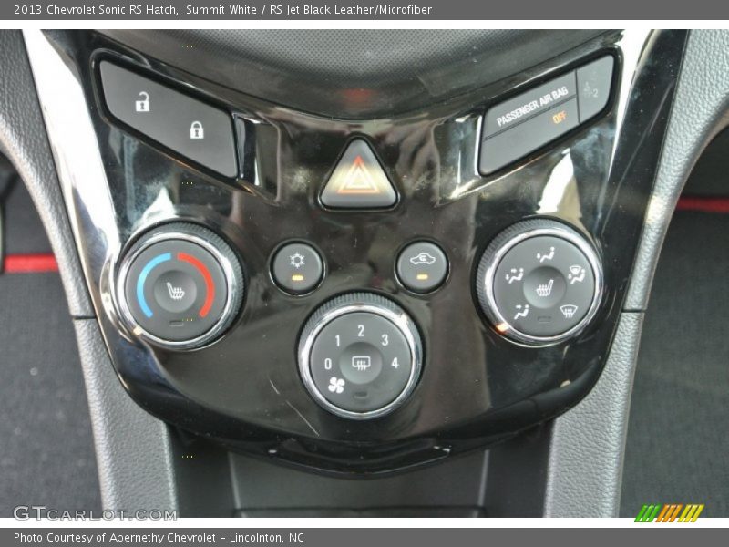Controls of 2013 Sonic RS Hatch