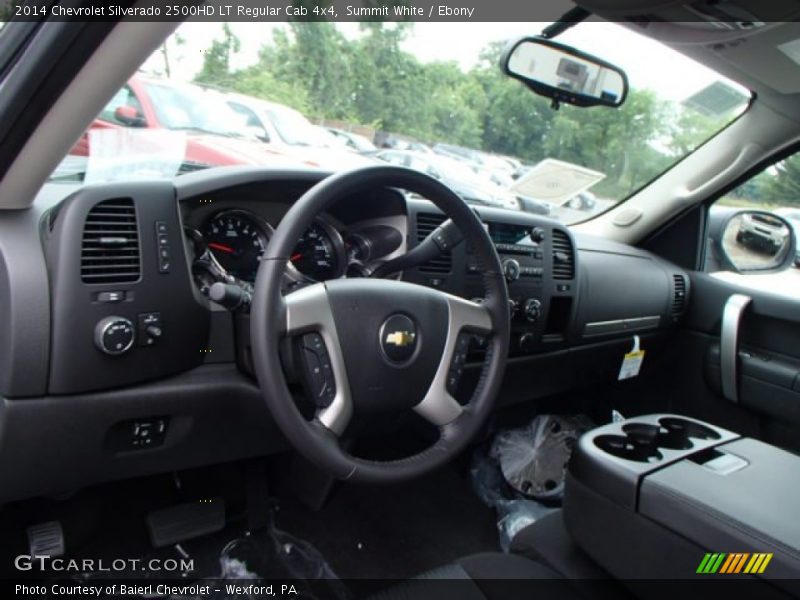 Summit White / Ebony 2014 Chevrolet Silverado 2500HD LT Regular Cab 4x4