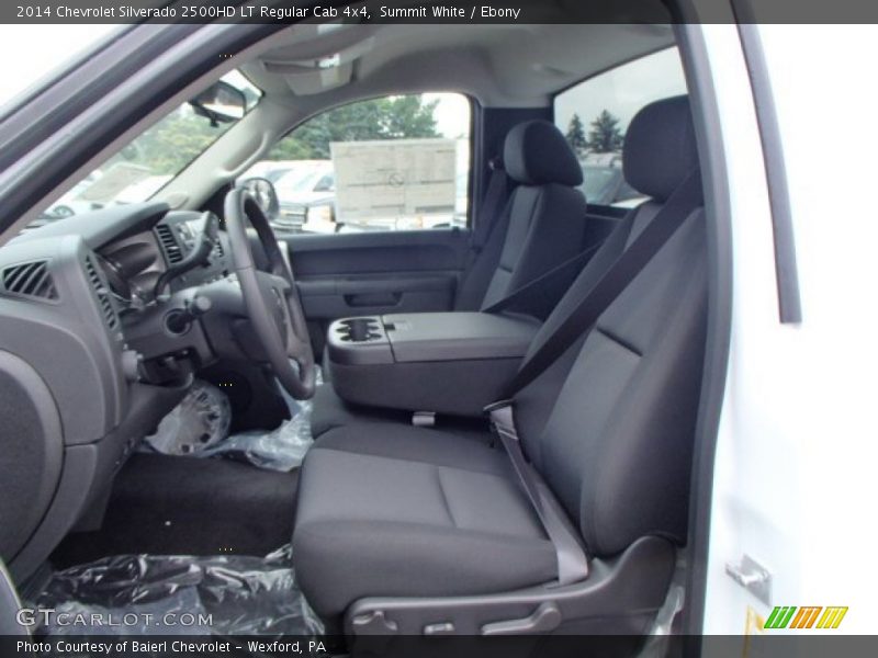  2014 Silverado 2500HD LT Regular Cab 4x4 Ebony Interior