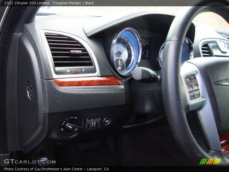 Tungsten Metallic / Black 2012 Chrysler 300 Limited