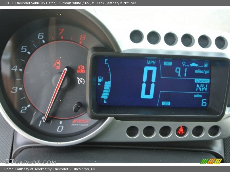  2013 Sonic RS Hatch RS Hatch Gauges