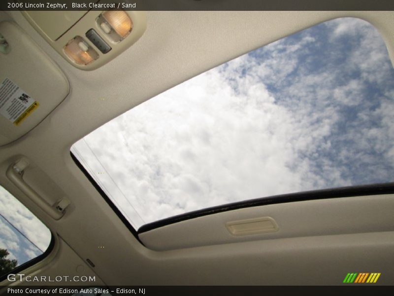 Black Clearcoat / Sand 2006 Lincoln Zephyr