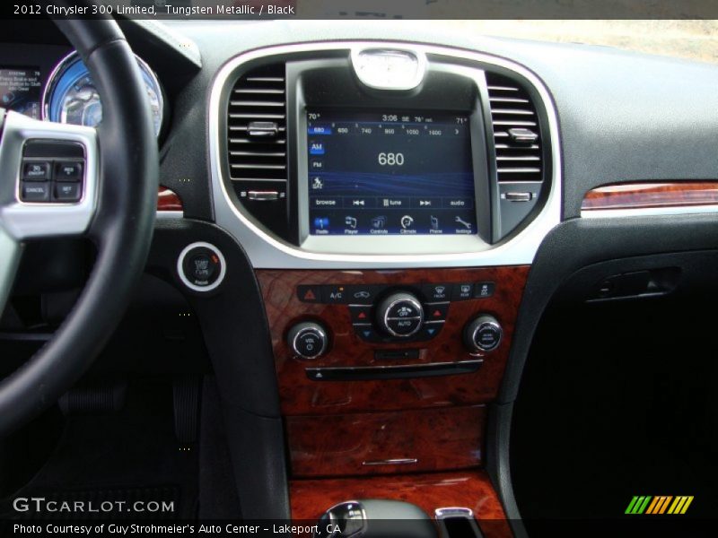 Tungsten Metallic / Black 2012 Chrysler 300 Limited
