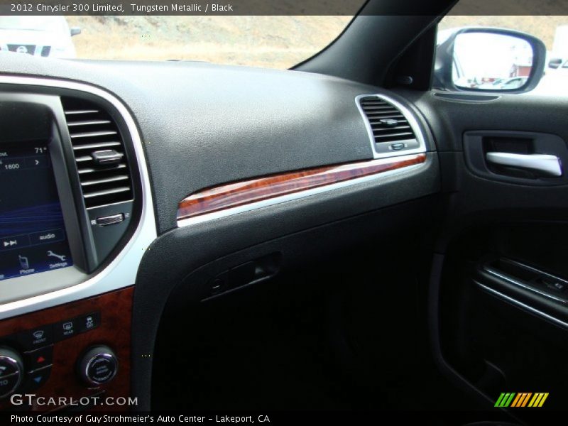 Tungsten Metallic / Black 2012 Chrysler 300 Limited