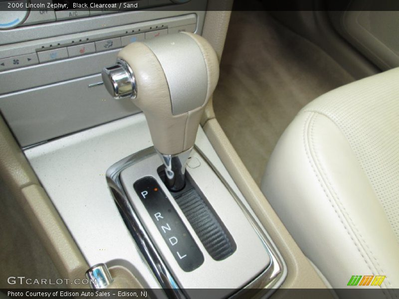 Black Clearcoat / Sand 2006 Lincoln Zephyr