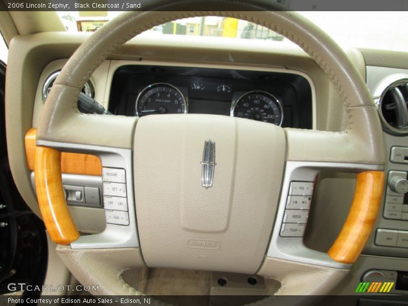 Black Clearcoat / Sand 2006 Lincoln Zephyr