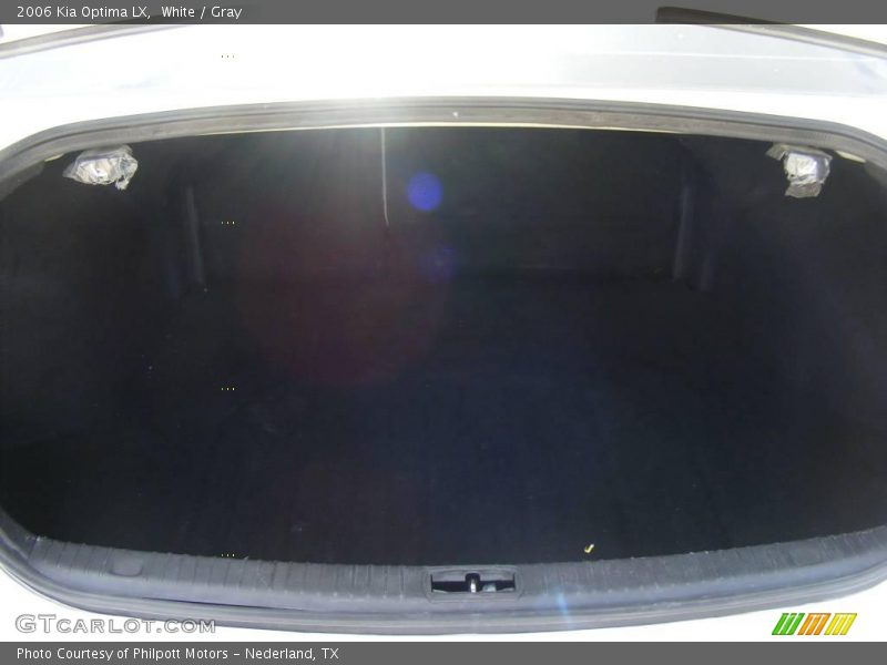 White / Gray 2006 Kia Optima LX
