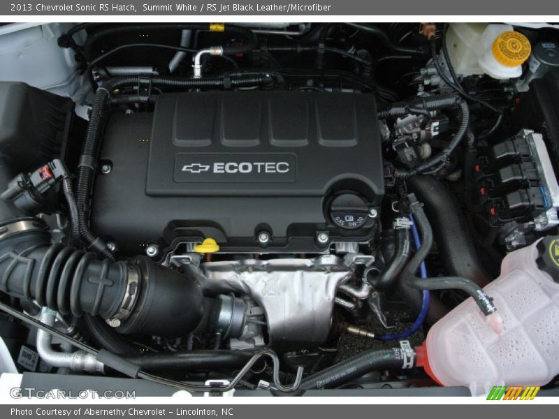  2013 Sonic RS Hatch Engine - 1.4 Liter DI Turbocharged DOHC 16-Valve 4 Cylinder