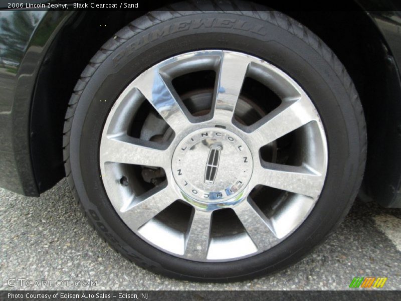 Black Clearcoat / Sand 2006 Lincoln Zephyr
