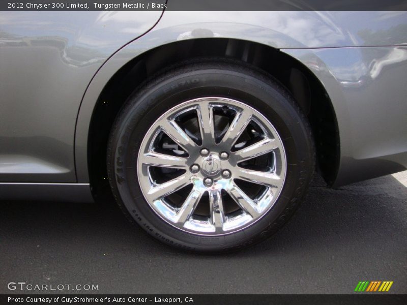 Tungsten Metallic / Black 2012 Chrysler 300 Limited