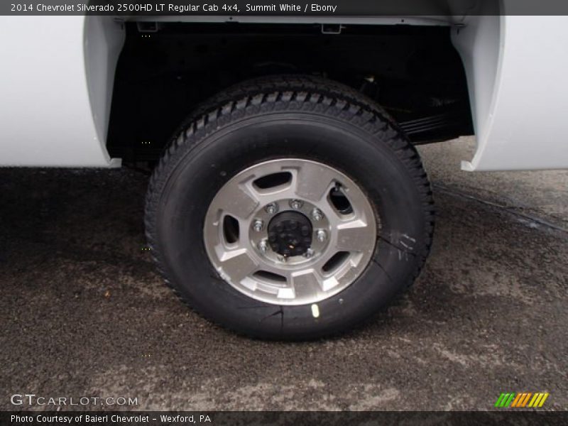 Summit White / Ebony 2014 Chevrolet Silverado 2500HD LT Regular Cab 4x4