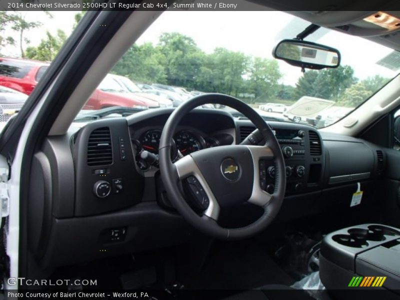 Summit White / Ebony 2014 Chevrolet Silverado 2500HD LT Regular Cab 4x4