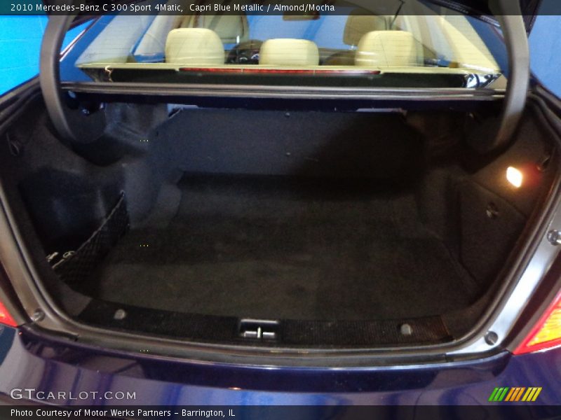 Capri Blue Metallic / Almond/Mocha 2010 Mercedes-Benz C 300 Sport 4Matic