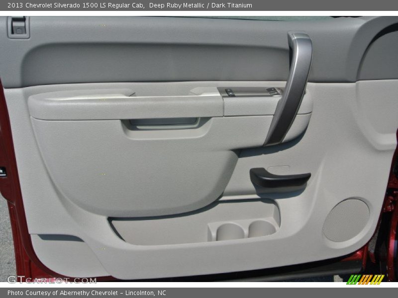Deep Ruby Metallic / Dark Titanium 2013 Chevrolet Silverado 1500 LS Regular Cab