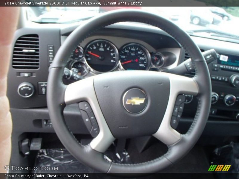 Summit White / Ebony 2014 Chevrolet Silverado 2500HD LT Regular Cab 4x4