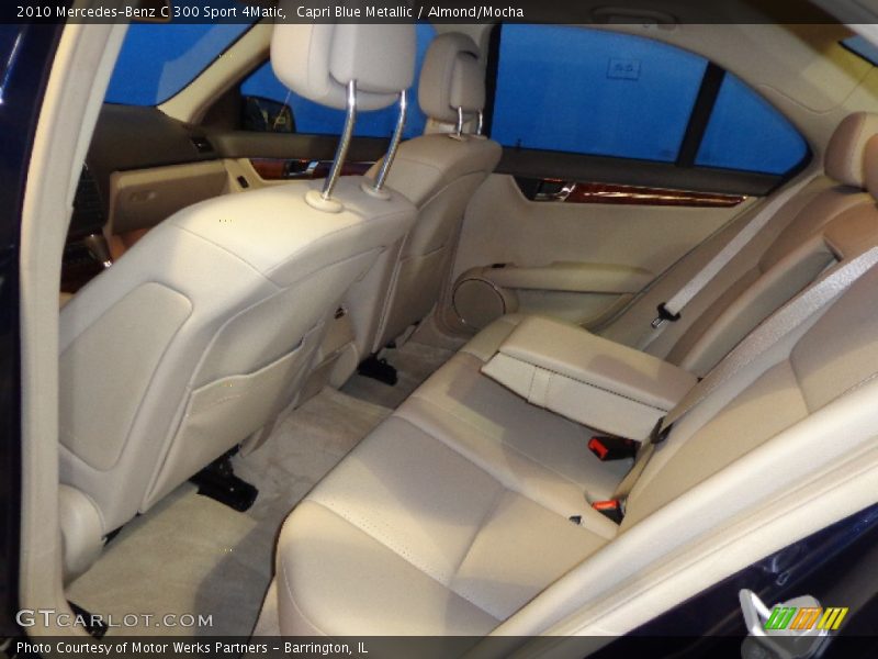 Capri Blue Metallic / Almond/Mocha 2010 Mercedes-Benz C 300 Sport 4Matic