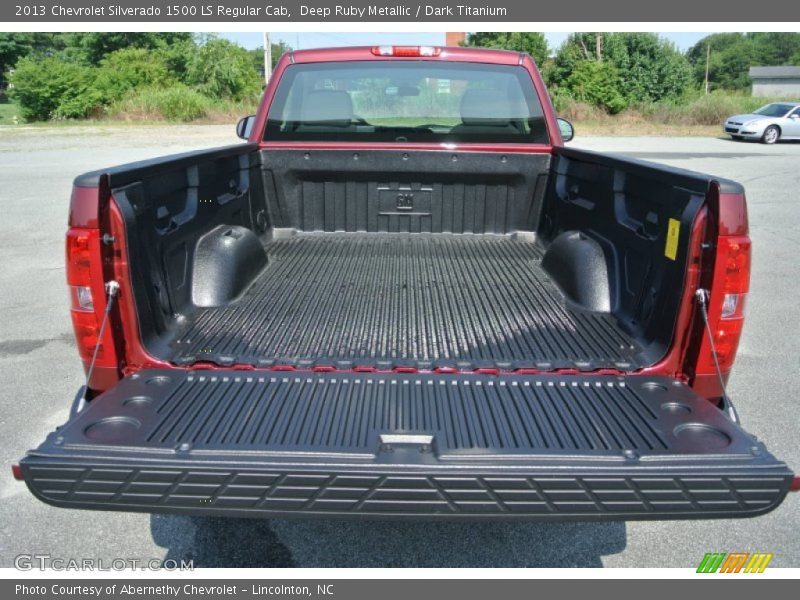 Deep Ruby Metallic / Dark Titanium 2013 Chevrolet Silverado 1500 LS Regular Cab