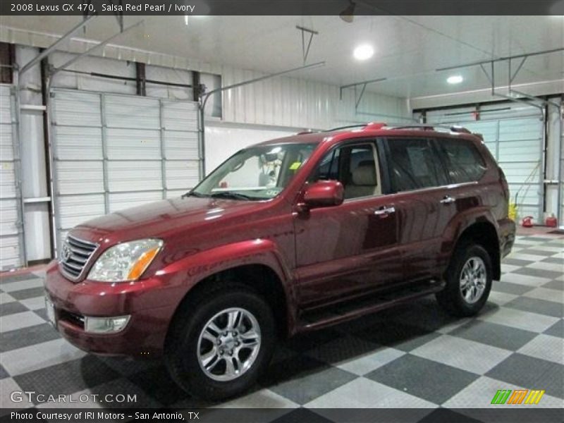 Salsa Red Pearl / Ivory 2008 Lexus GX 470