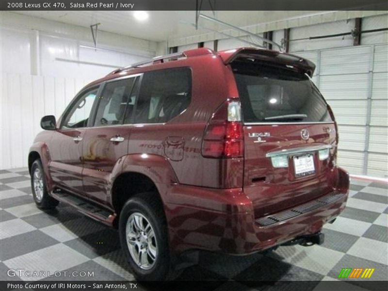 Salsa Red Pearl / Ivory 2008 Lexus GX 470