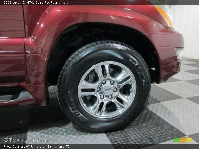 Salsa Red Pearl / Ivory 2008 Lexus GX 470