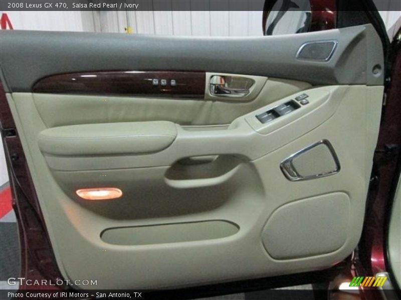 Salsa Red Pearl / Ivory 2008 Lexus GX 470