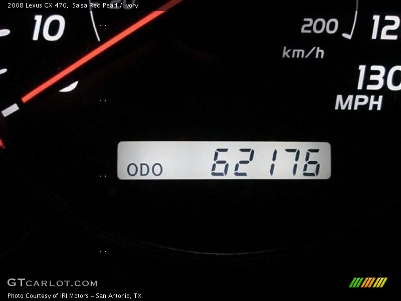 Salsa Red Pearl / Ivory 2008 Lexus GX 470