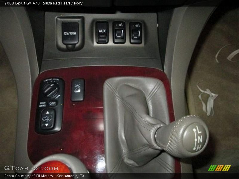 Salsa Red Pearl / Ivory 2008 Lexus GX 470